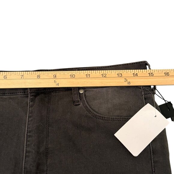 Articles Of Society Women's Sz 28 Durand London Wash High-Rise Crop Flare Jeans - Picture 5 of 16